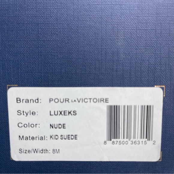 Pour La Victoire Luxe Platform Pump in Petal Suede - Picture 8 of 8